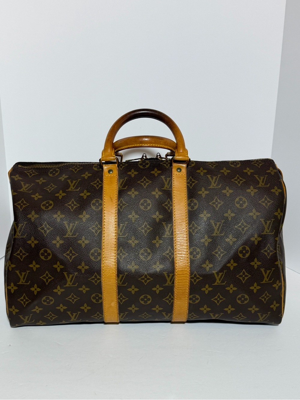 Louis Vuitton Monogram Keepall 45 Travel Duffel Bag